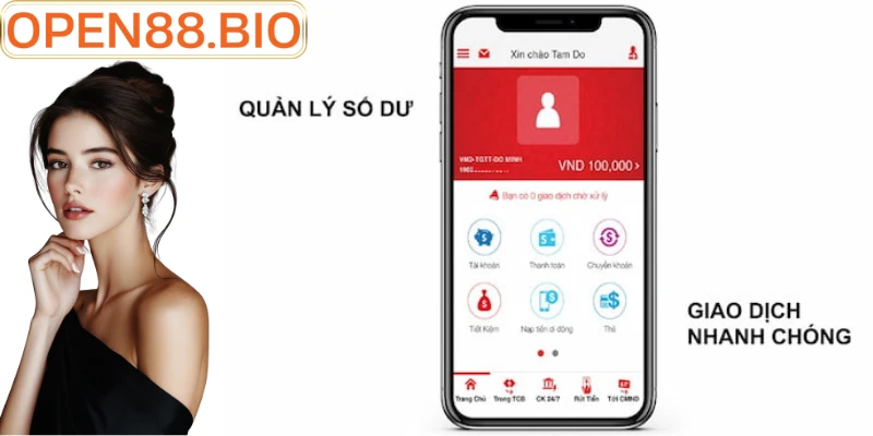 Hướng Dẫn Rút Tiền Open88 Về Ngân Hàng Nhanh Chóng 2026 Kiểm tra kỹ tài khoản trước khi rút tiền