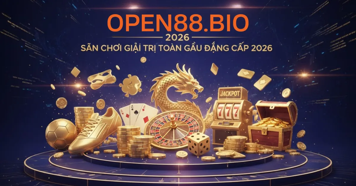 Open88 Gue – Nhà Cái Cá Cược Trực Tuyến Uy Tín Năm 2026 Logo Open88 Nhà cái uy tín 2026