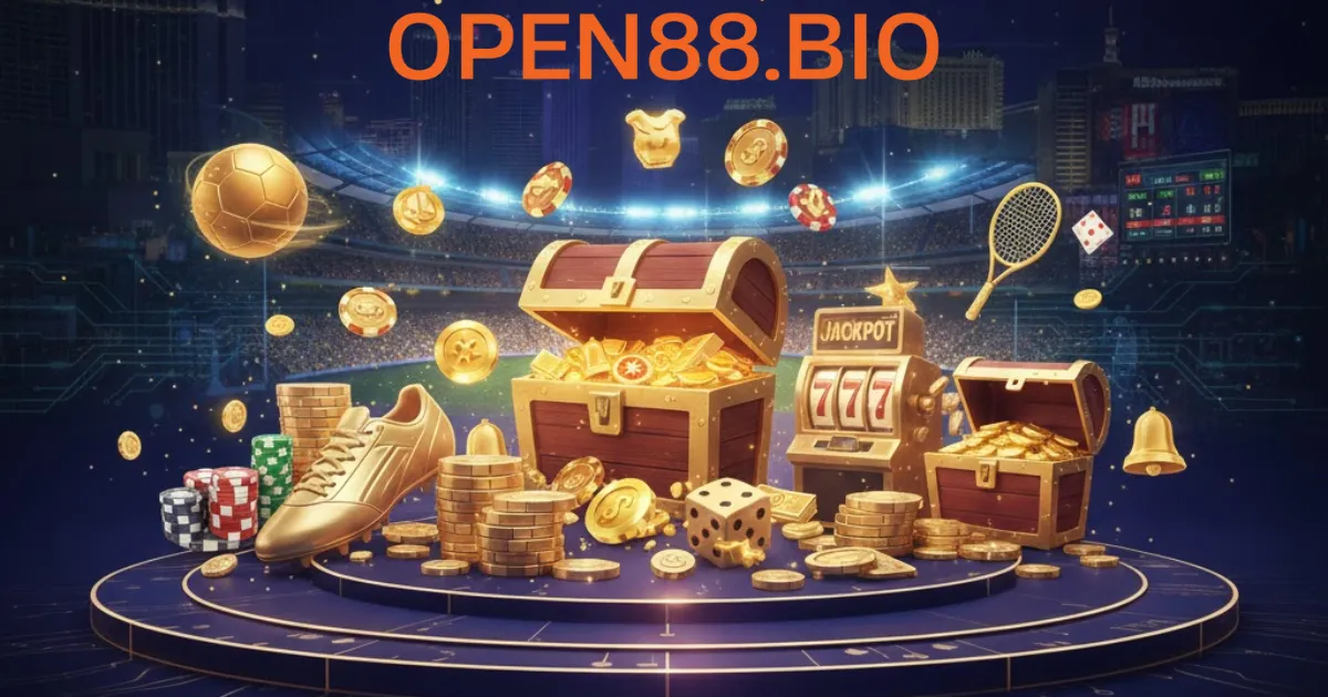 Open88 Gue – Nhà Cái Cá Cược Trực Tuyến Uy Tín Năm 2026 Trò chơi cá cược đa dạng tại Open88